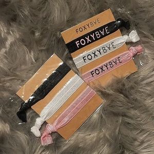 NIP Satin FoxyBae Top Knotch Hair Ties DISCONTINUED